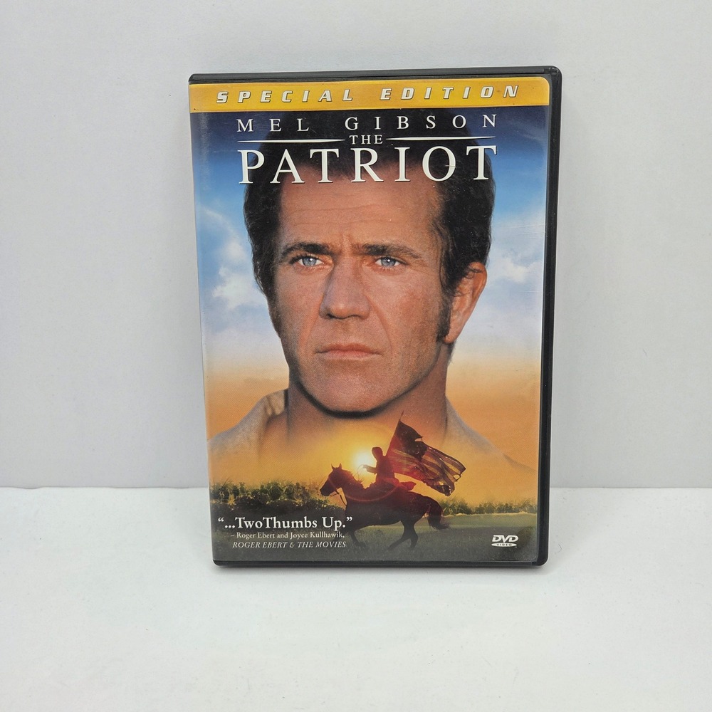 The Patriot DVD Special Edition Mel Gibson Heath Ledger Widescreen Action Drama